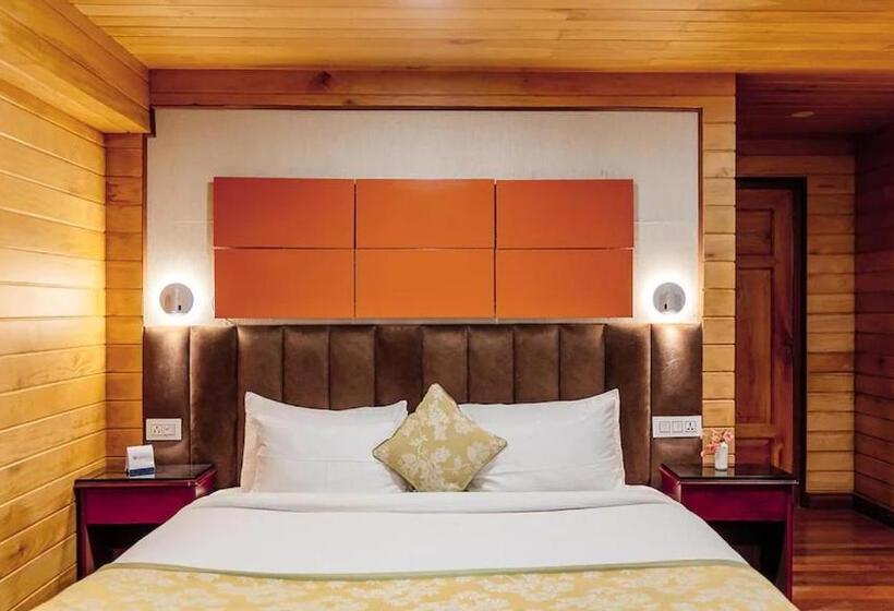 キングサイズベッドのスタンダードルーム, Udaan Dekeling Resort Darjeeling