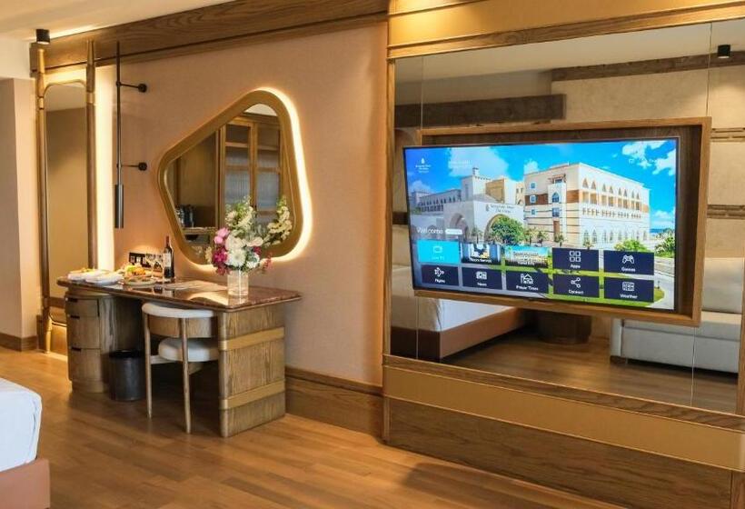Deluxe Room King Size Bed, Kempinski Hotel The Dome Belek