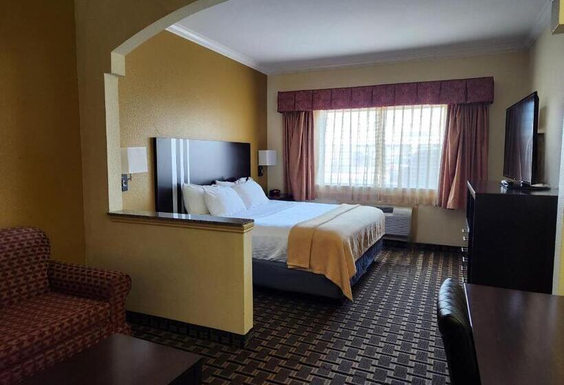 Люкс Кровать Кинг, Days Inn & Suites By Wyndham Sam Houston Tollway