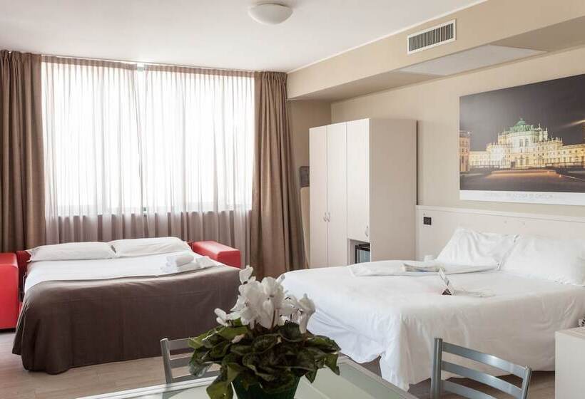 스탠다드 트리플 룸, Green Class Hotel Candiolo