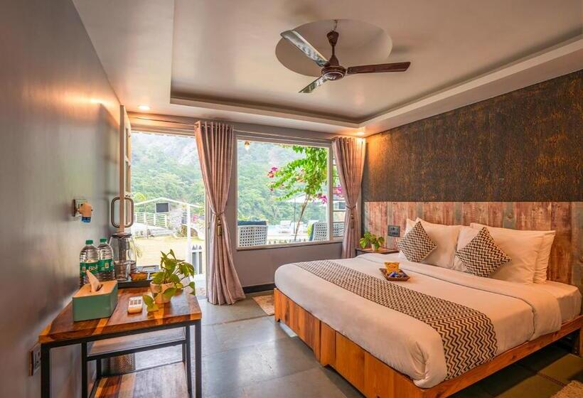 스탠다드 룸 가든 전망, Moustache Rishikesh Riverside Resort