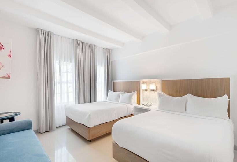 חדר סטנדרט שתי מיטות זוגיות, Townhouse  Miami