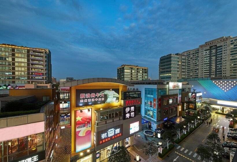 스탠다드 룸 더블 침대 2개, Four Points By Sheraton Shanghai, Daning