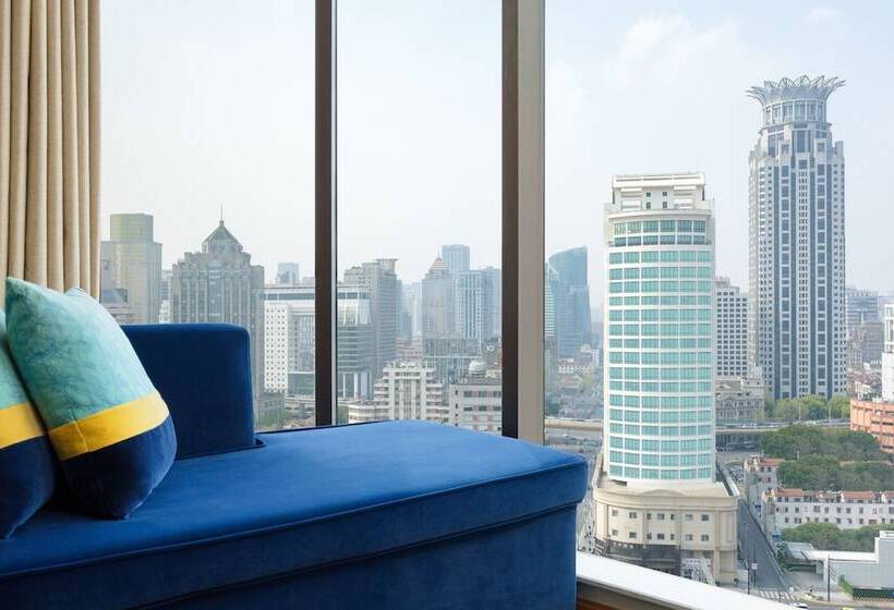 디럭스 룸, Renaissance Shanghai Yu Garden Hotel On The Bund