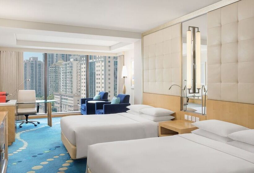 디럭스 룸, Renaissance Shanghai Yu Garden Hotel On The Bund