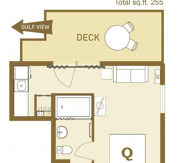 스탠다드 방갈로, Bungalow Beach Resort