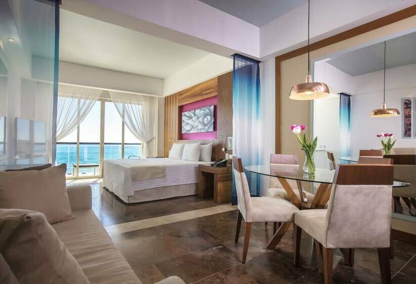 キングサイズベッドのジュニアスイート, Krystal Grand Los Cabos - All Inclusive