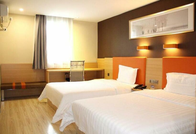 Номер Стандарт Двуспальная Кровать, 7days Premium Haikou Pearl Plaza Wuzhishan Road Branch