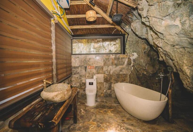 اتاق استاندارد با تخت بزرگ, Trang An Ecolodge
