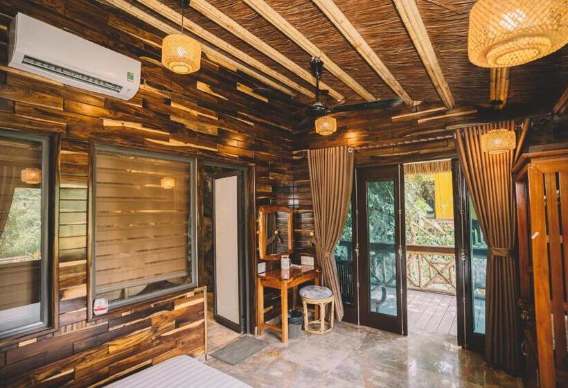 اتاق استاندارد با تخت بزرگ, Trang An Ecolodge