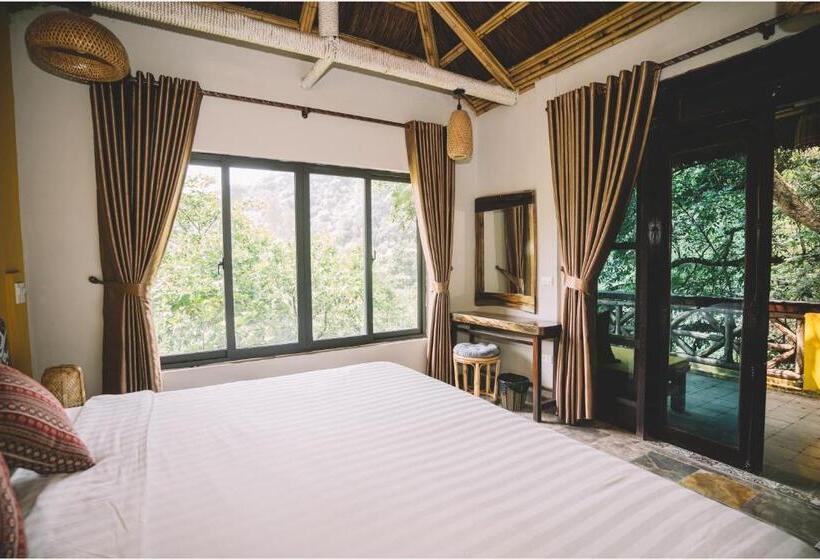 اتاق استاندارد با تخت بزرگ, Trang An Ecolodge