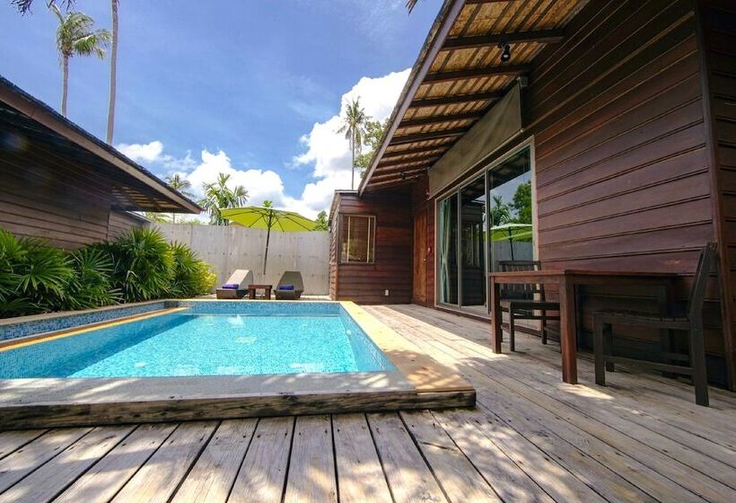ویلای یک اتاق خوابه با استخر شنا, Gajapuri Resort Koh Chang