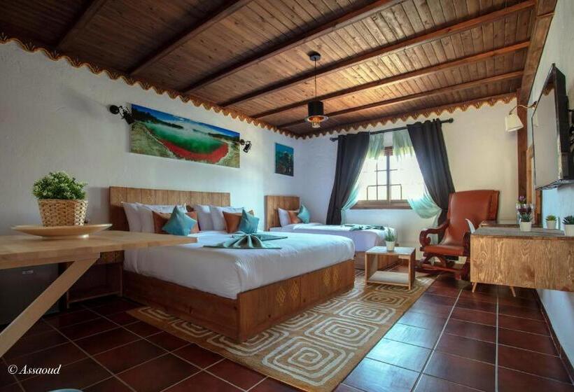 Четырехместный Номер Стандарт, Room In Bungalow   Bungalow Double 17   El Cortijo Chefchaeun Hotel Spa