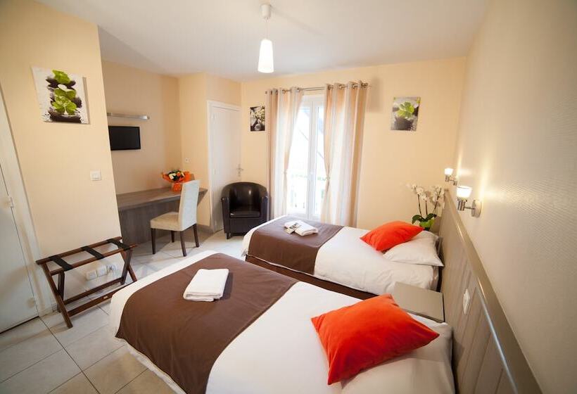 舒适型房间, Brit Hotel    Aux Hortensias    Lannion Perros Guirec