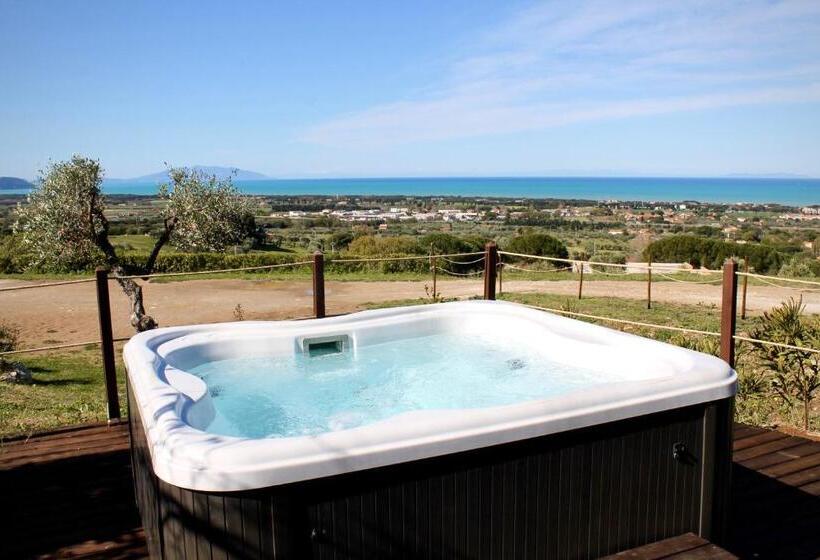 اتاق استاندارد با وان آب گرم, Agriturismo Suite Del Conte