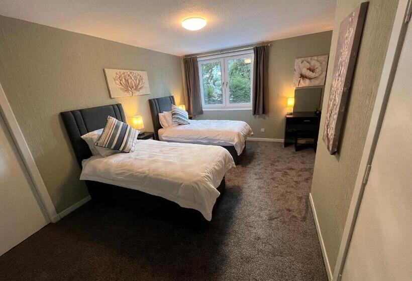 آپارتمان 1 خوابه با چشم‌انداز باغ, Rossal House Apartments, Inverness, Highlands
