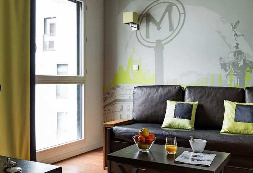 Апартаменты 1 Спальня, Lagrange Apart’hotel Paris Boulogne