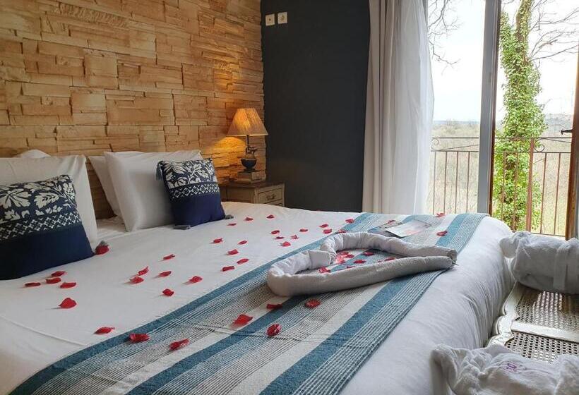 Люкс с гидромассажем, Le Belvédère Hotel Et Bien être