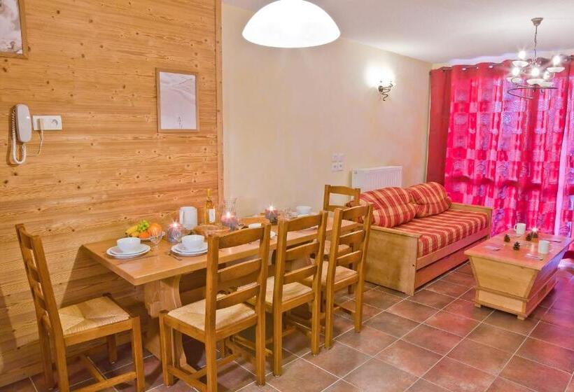 Апартаменты 3 Спальни, Résidence Les Balcons De La Rosière