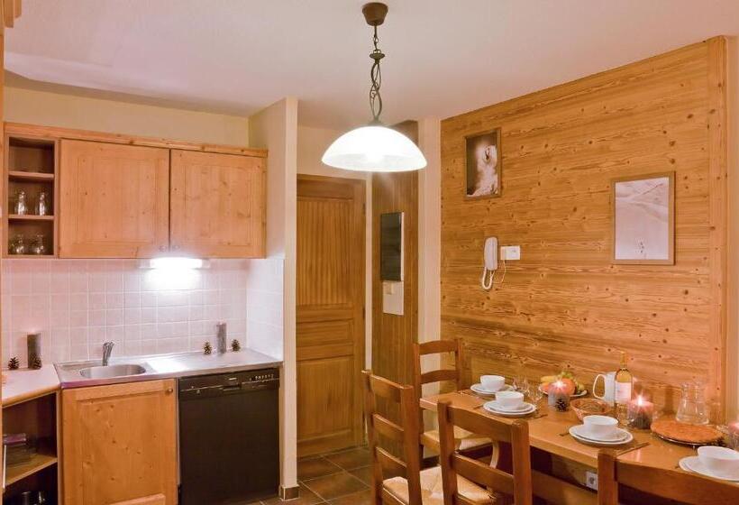 Апартаменты 4 Спальни, Résidence Les Balcons De La Rosière