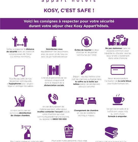 Студия Superior, Kosy Appart Hôtels   Le Cours Moreau