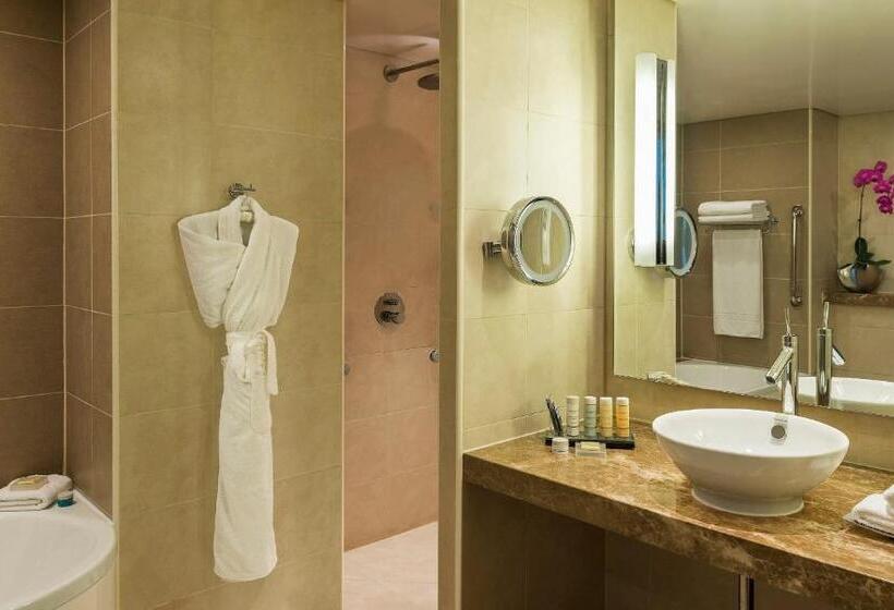 전망이 좋은 디럭스 스위트, Radisson Blu Hotel, Abu Dhabi Yas Island