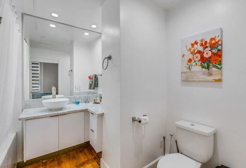 דירת חדר דלוקס, One Lux Stay Hwh Downtown Los Angeles
