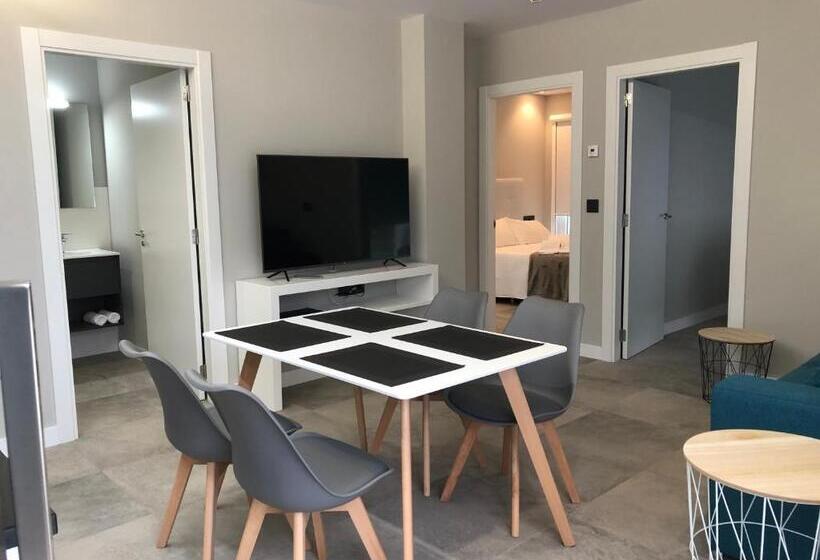 Апартаменты 1 Спальня Нижний Этаж, Aparthotel Ría De Lires