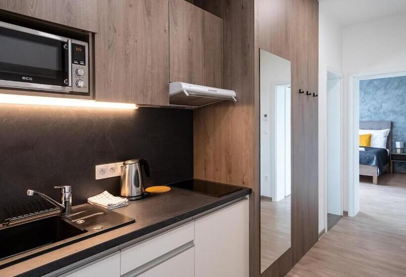 Апартаменты 1 Спальня с Террасой, Wellness Apartmány Panorama