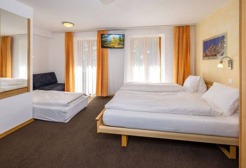 Трехместный Номер Комфорт, Aktiv Hotel & Spa Hannigalp