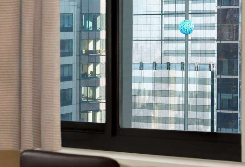 غرفة ديلوكس سرير كينج, Hilton Irvine/orange County Airport