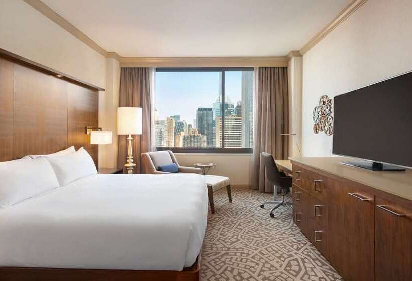 스탠다드 룸 킹사이즈 침대, Hilton Irvine/orange County Airport