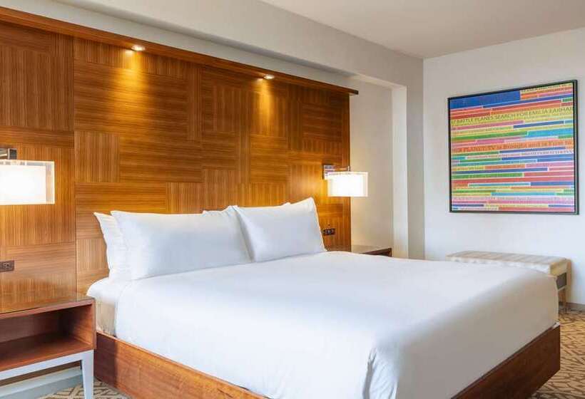 חדר דחוקס עם מיטת קינג, Hilton Irvine/orange County Airport