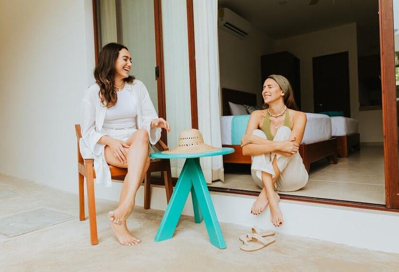 デラックスの４人部屋, Boutique Naj Casa Holbox