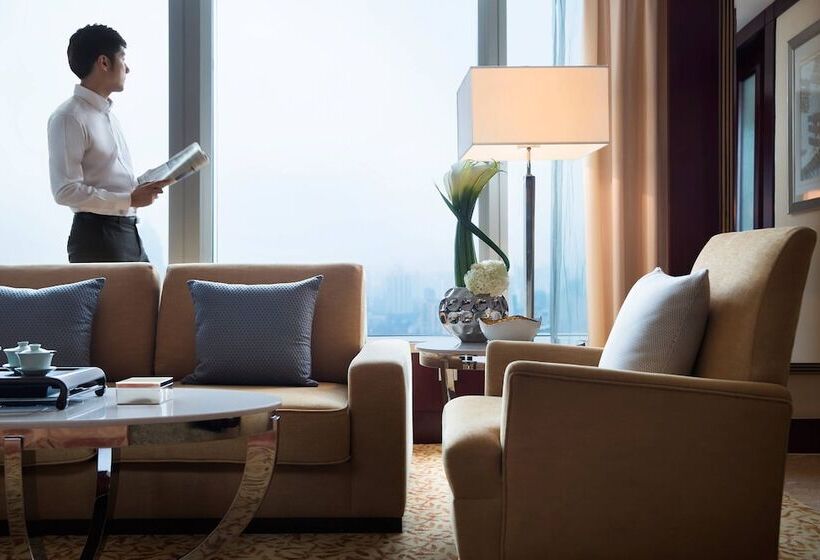 디럭스룸 공원 전망, Jw Marriott Hotel Shanghai Changfeng Park