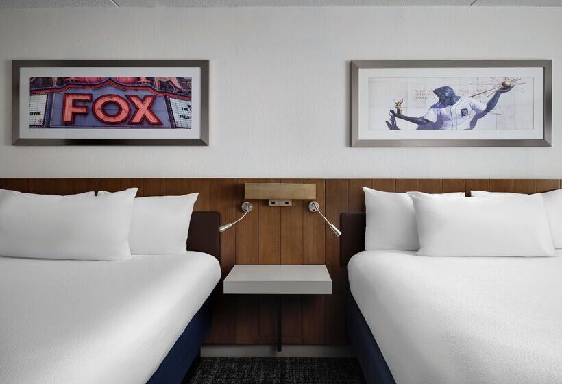 Premium Zimmer, Hilton Garden Inn Detroit Downtown