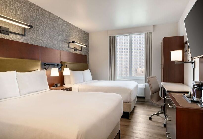 스탠다드 룸 더블 침대 2개, Doubletree By Hilton New York Downtown