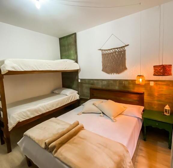 4인용 스탠다드 룸, Babitonga Hostel   100m Da Prainha