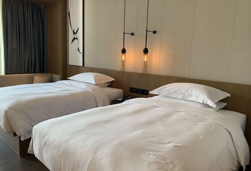２ダブルベッドのスタンダードルーム, Courtyard By Marriott Pinghu
