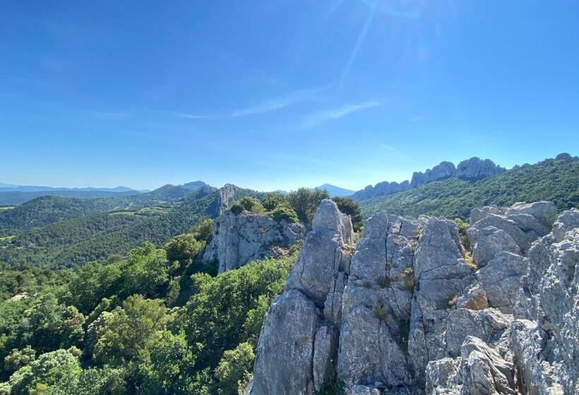 Номер Стандарт Вид на Бассейн, Chambre D Hôte Au Pied Du Ventoux