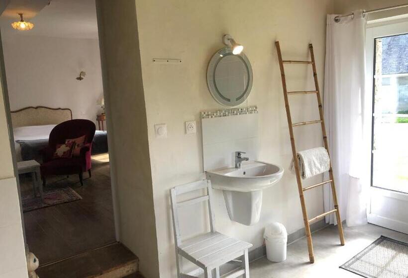 １ベッドルームのスーペリアアパートメント, Ancien Hôtel Aux Moines Pierrefitte St Lo