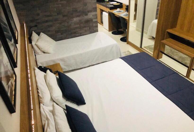 스탠다드 스튜디오 풀장 전망, Charmoso Flat Em Itaipava, 509 Mangabeiras
