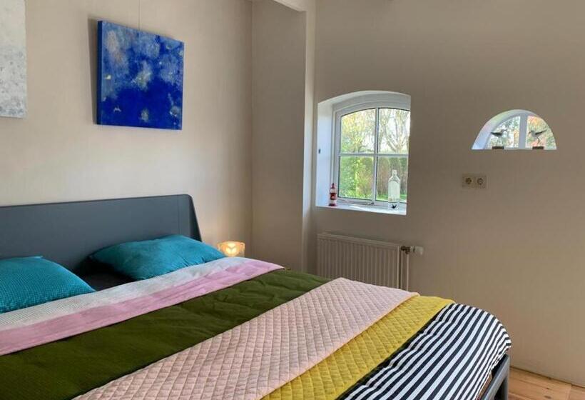 스탠다드 룸 킹사이즈 침대, B&b De Vlasboerderij