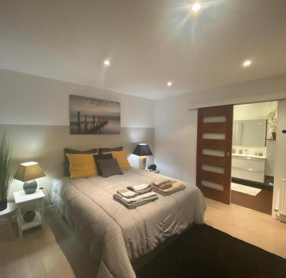 Номер Стандарт Вид на Бассейн, Chambre Avec Salle De Bain Privée De La Canopée De Mios