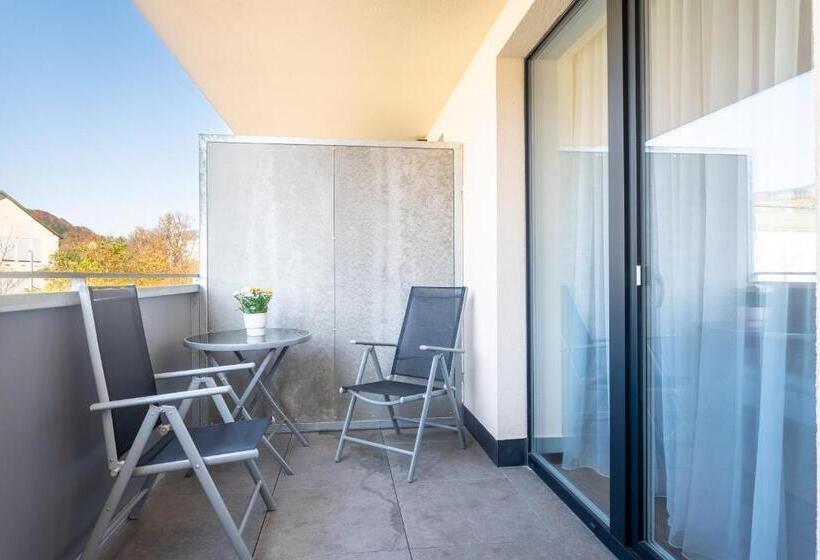 آپارتمان 1 خوابه با بالکن, Apartmány Resort Vrchlabí