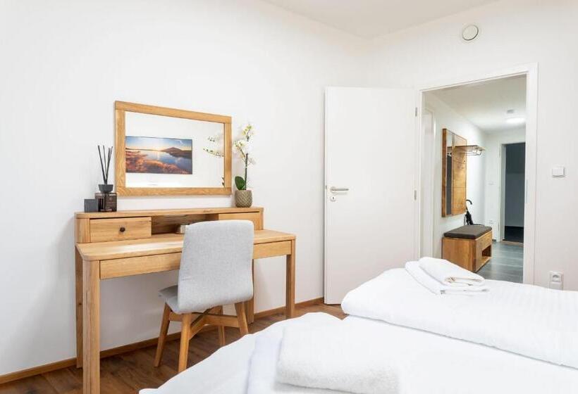 آپارتمان 1 خوابه با بالکن, Apartmány Resort Vrchlabí