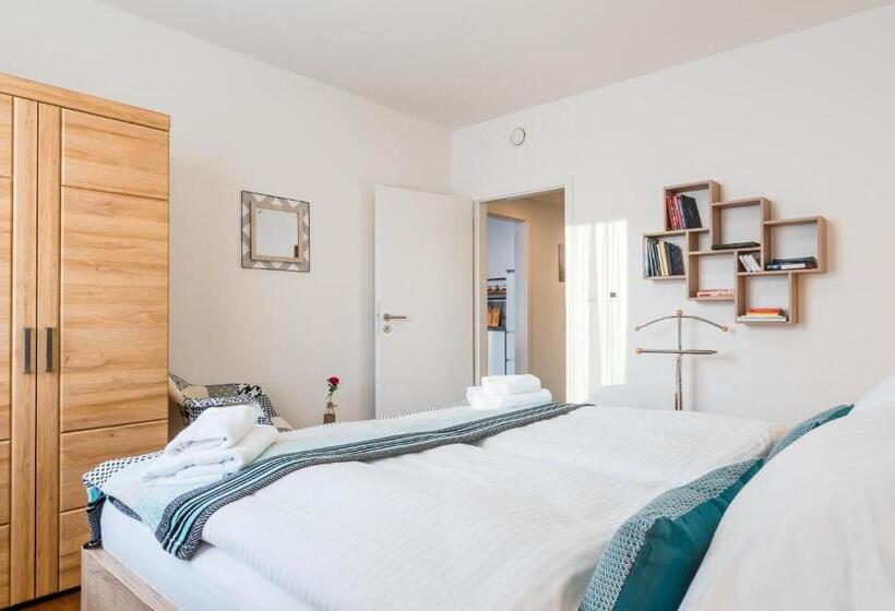 آپارتمان 2 خوابه با بالکن, Apartmány Resort Vrchlabí