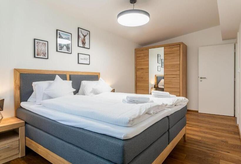 آپارتمان 2 خوابه با بالکن, Apartmány Resort Vrchlabí