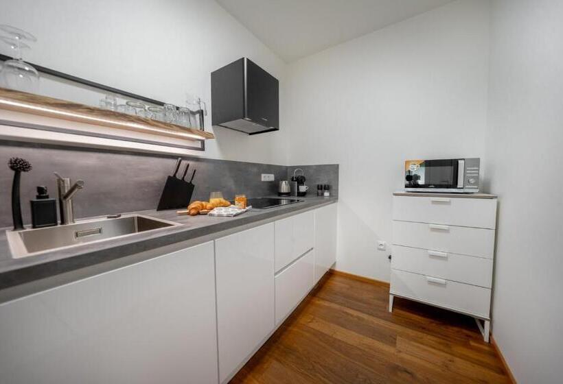 آپارتمان 1 خوابه با بالکن, Apartmány Resort Vrchlabí