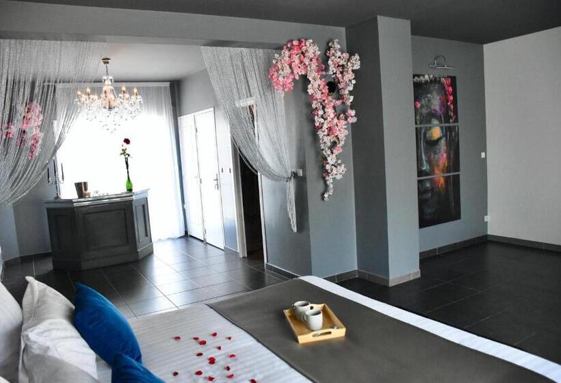 Номер Deluxe Кровать Кинг, Suite Avec Piscine Privée